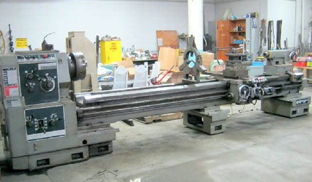 33" x 157" SOUTH BEND ... LATHE 4-1/8" SPINDLE HOLE